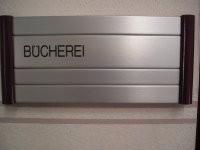 Schild Bücherei Loipersdorf